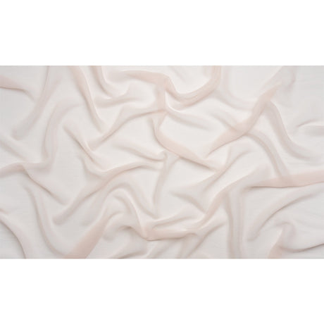 Crinkled Silk Chiffon - Cradle Pink - Premium Collection
