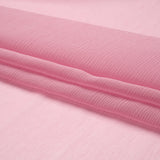 Crinkled Silk Chiffon - Polignac Pink - Premium Collection