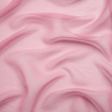 Crinkled Silk Chiffon - Polignac Pink - Premium Collection