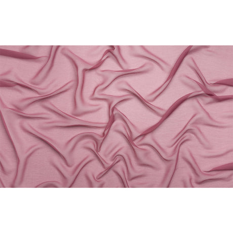 Crinkled Silk Chiffon - Crushed Berry - Premium Collection