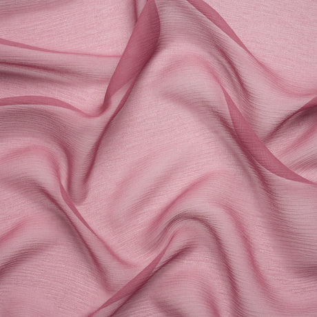 Crinkled Silk Chiffon - Crushed Berry - Premium Collection