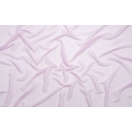 Crinkled Silk Chiffon - Lavender Fog - Premium Collection