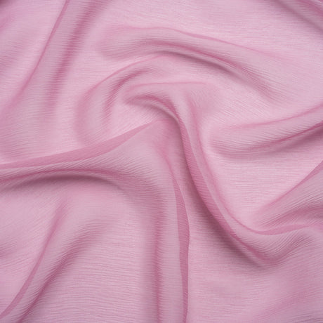 Crinkled Silk Chiffon - Regal Orchid - Premium Collection