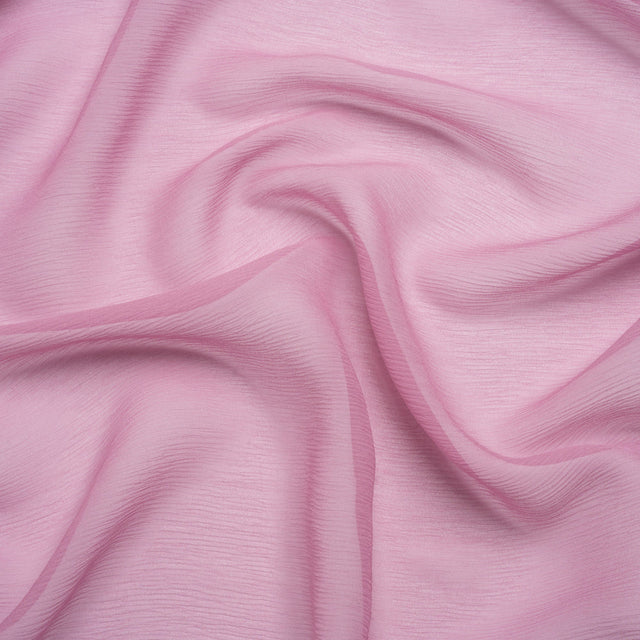 Crinkled Silk Chiffon - Regal Orchid - Premium Collection