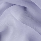 Crinkled Silk Chiffon - Icelandic Blue - Premium Collection