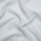 Crinkled Silk Chiffon - Gray Dawn - Premium Collection