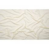 Crinkled Silk Chiffon - Ivory - Premium Collection