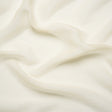 Crinkled Silk Chiffon - Ivory - Premium Collection