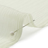 Crinkled Silk Chiffon - Fairest Jade - Premium Collection