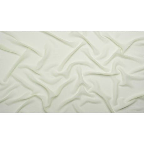 Crinkled Silk Chiffon - Fairest Jade - Premium Collection
