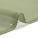 Crinkled Silk Chiffon - Oil Green - Premium Collection