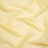 Crinkled Silk Chiffon - French Vanilla - Premium Collection