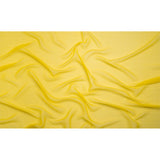 Crinkled Silk Chiffon - Buttercup Yellow - Premium Collection
