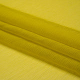 Crinkled Silk Chiffon - Warm Olive - Premium Collection