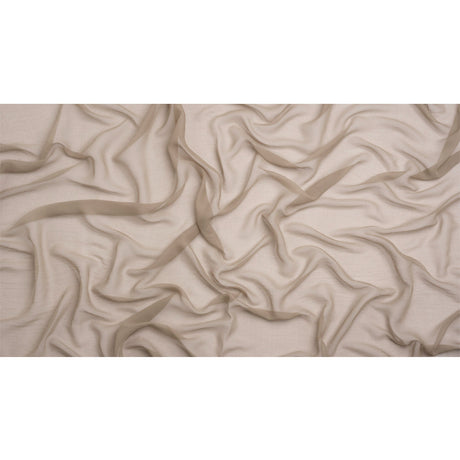 Crinkled Silk Chiffon - Fungi - Premium Collection