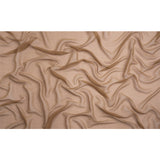 Crinkled Silk Chiffon - Cappuccino - Premium Collection
