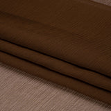 Crinkled Silk Chiffon - Chocolate - Premium Collection