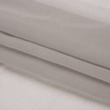 Crinkled Silk Chiffon - Silver - Premium Collection