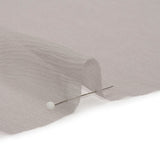 Crinkled Silk Chiffon - Silver - Premium Collection