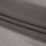 Crinkled Silk Chiffon - Dark Silver - Premium Collection