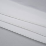 Silk Double Georgette - Bright White - Premium Collection