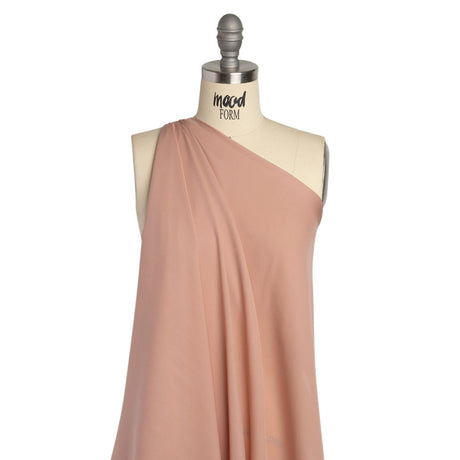 Silk Double Georgette - Blush - Premium Collection