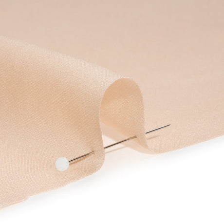 Silk Double Georgette - Cream Pink - Premium Collection