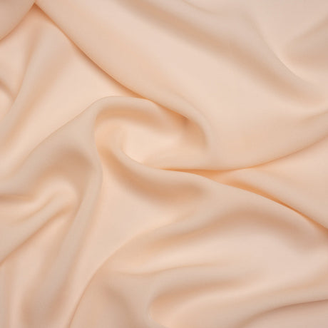 Silk Double Georgette - Cream Pink - Premium Collection