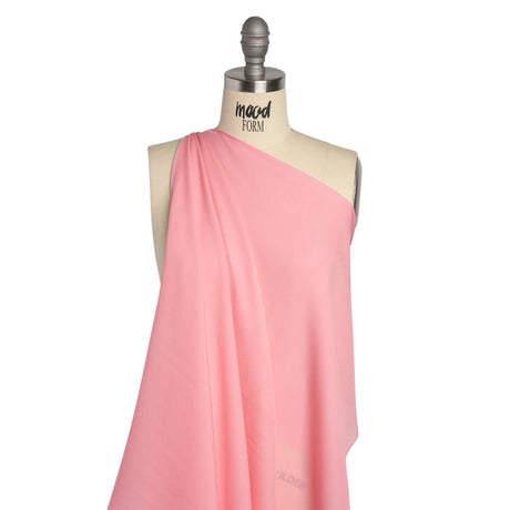 Silk Double Georgette - Candy Pink - Premium Collection