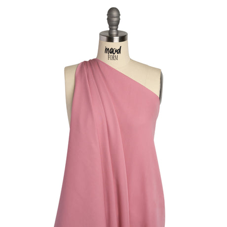 Silk Double Georgette - Polignac Pink - Premium Collection