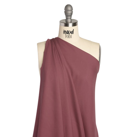 Silk Double Georgette - Crushed Berry - Premium Collection