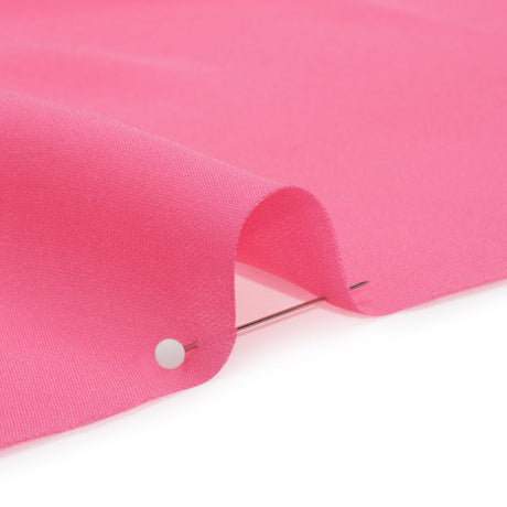 Silk Double Georgette - Carmine Rose - Premium Collection