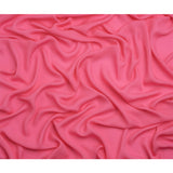 Silk Double Georgette - Carmine Rose - Premium Collection