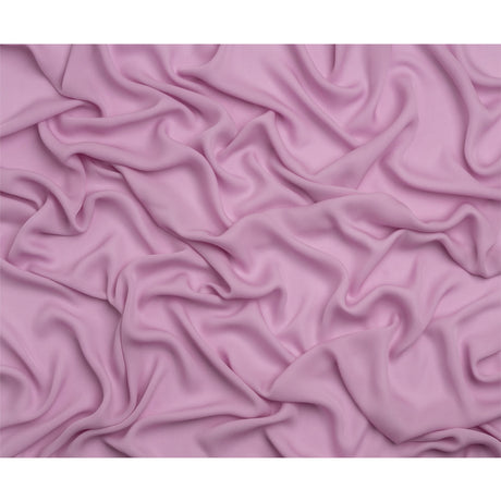 Silk Double Georgette - Regal Orchid - Premium Collection