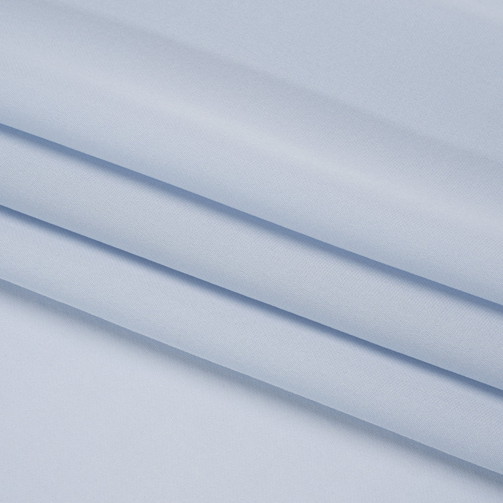 Silk Double Georgette - Icelandic Blue - Premium Collection