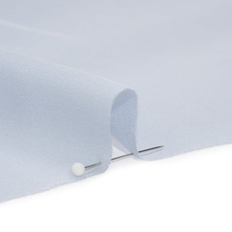 Silk Double Georgette - Icelandic Blue - Premium Collection