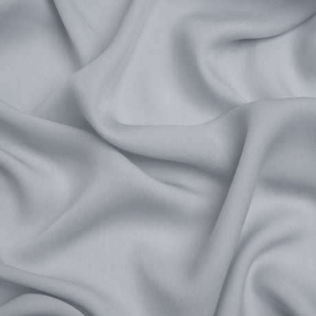 Silk Double Georgette - Gray Dawn - Premium Collection