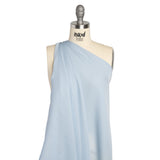 Silk Double Georgette - Baby Blue - Premium Collection