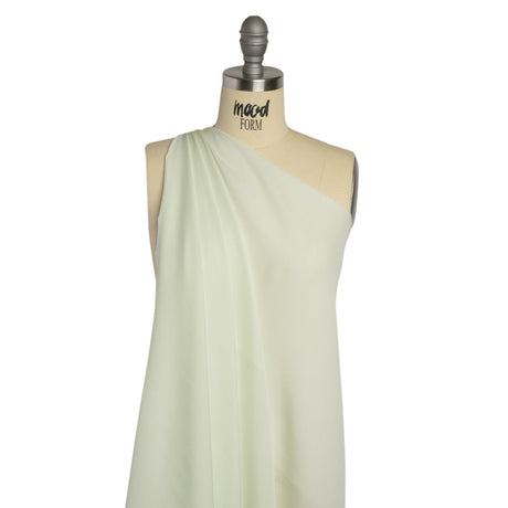 Silk Double Georgette - Fairest Jade - Premium Collection