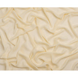 Silk Double Georgette - Pale Yellow - Premium Collection