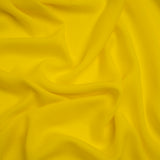 Silk Double Georgette - Buttercup Yellow - Premium Collection