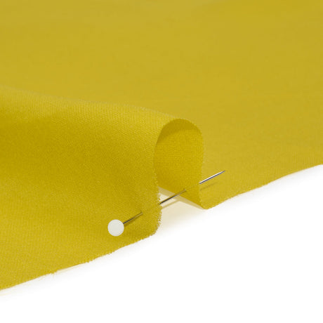 Silk Double Georgette - Warm Olive - Premium Collection