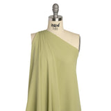 Silk Double Georgette - Nile Green - Premium Collection