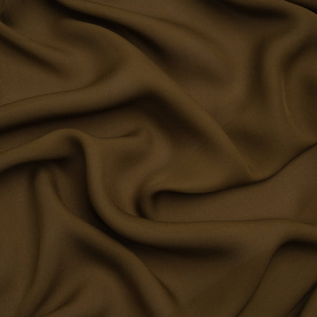 Silk Double Georgette - Fir Green - Premium Collection