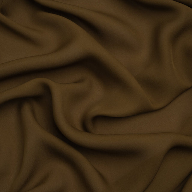 Silk Double Georgette - Fir Green - Premium Collection