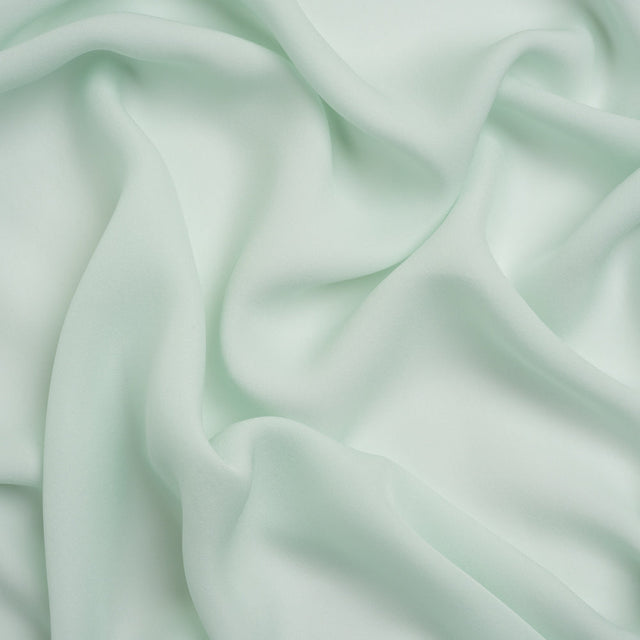 Silk Double Georgette - Morning Mist - Premium Collection