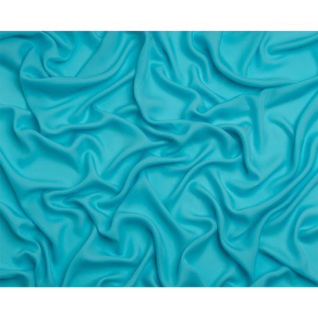 Silk Double Georgette - Angel Blue - Premium Collection