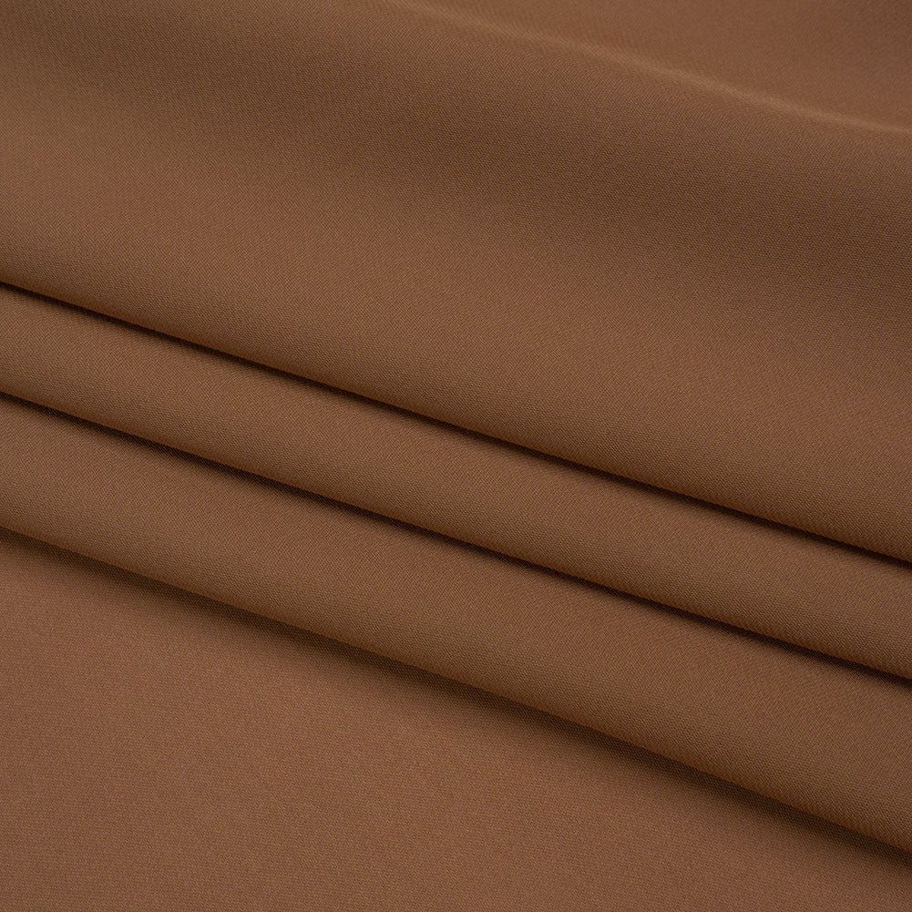 Silk Double Georgette - Light Brown - Premium Collection