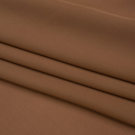Silk Double Georgette - Light Brown - Premium Collection