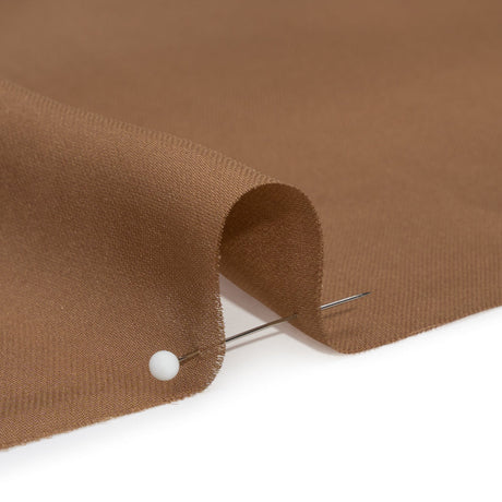 Silk Double Georgette - Light Brown - Premium Collection